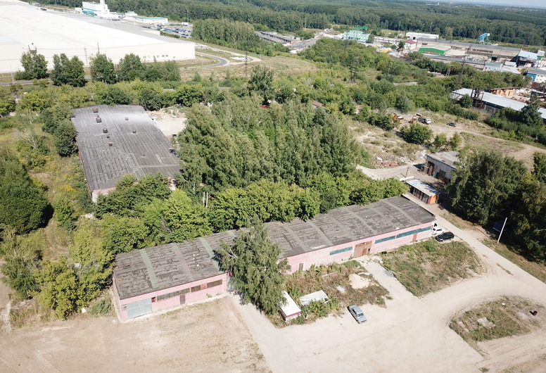 Производственная база с большой территорией