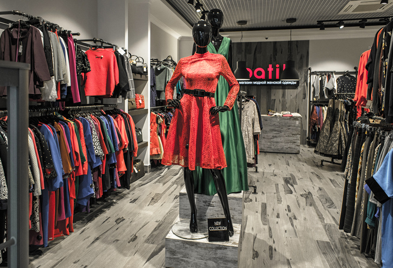 Концептуальный магазин модной одежды