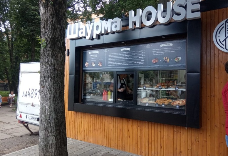 Кафе-павильон в Жодино