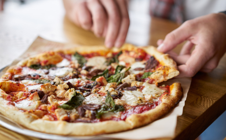 Пиццерия в отличном месте