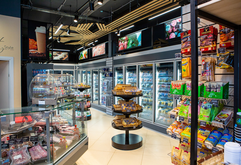 Продуктовый Магазин в проходимом месте