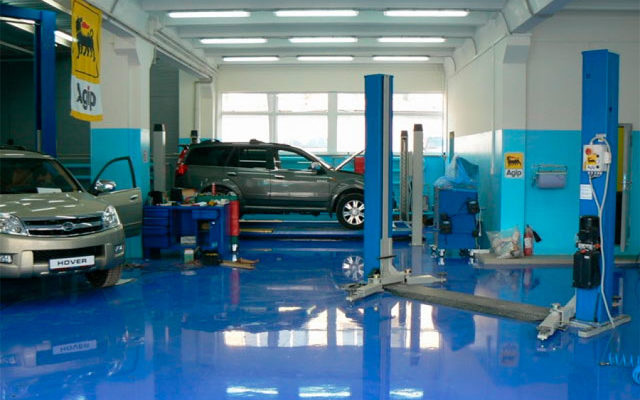 Станция технического обслуживания в Новополоцке