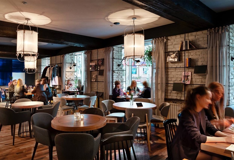 Популярное кафе в историческом центре