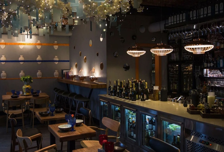 Уютный бар в историческом центре Минска