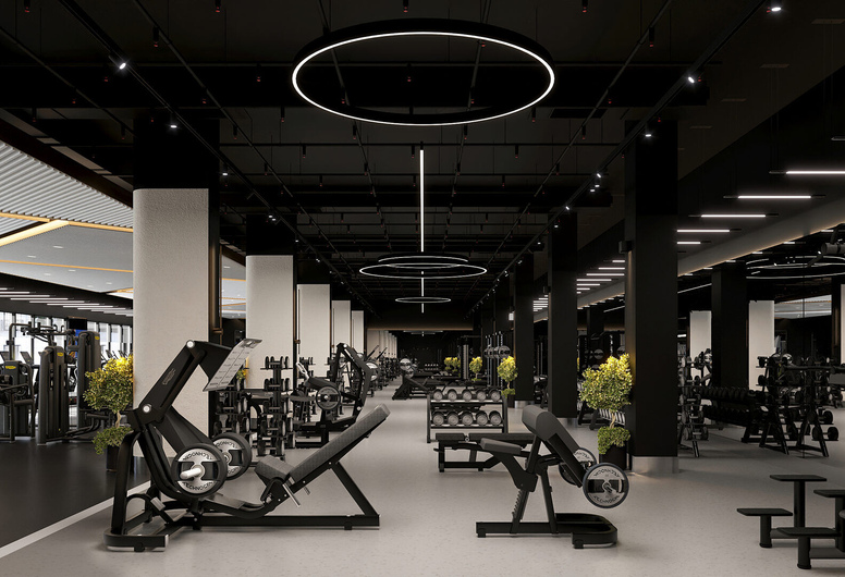 Тренажерный зал в агрогородке