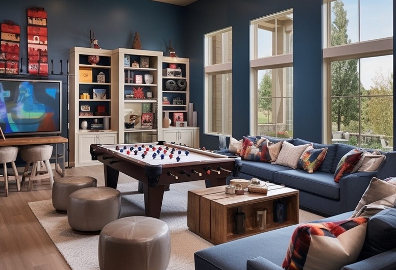 Комната для развлечений и отдыха