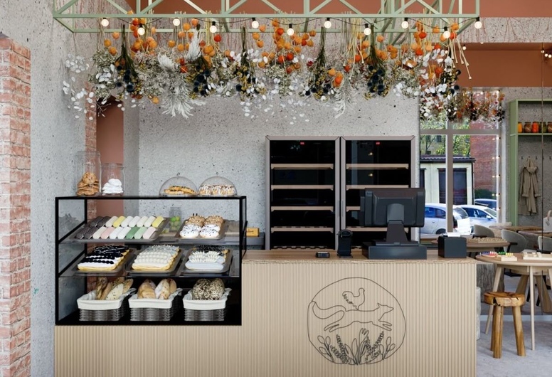 Кофейня на 1 этаже ТЦ