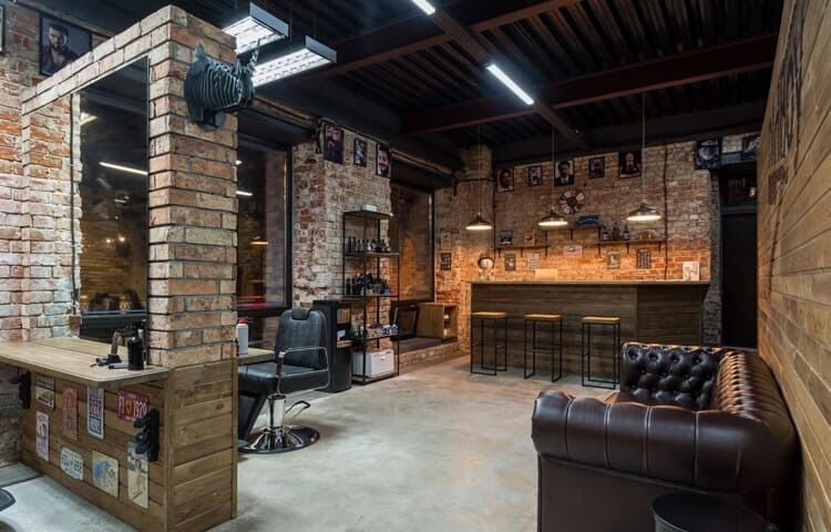 Дизайнерский барбершоп с государственной арендой