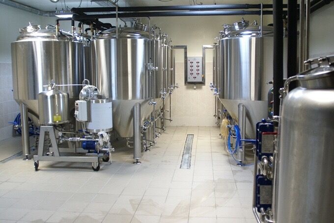 Производственная линия пива в Минском районе