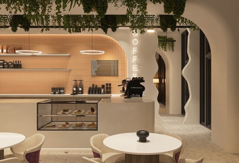 Мини-кафе в проходном месте в пригороде Могилева