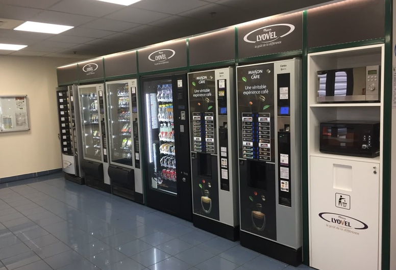 Сеть вендинговых автоматов (27 штук)