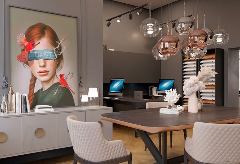 Мебельный салон (шоурум) в торговом центре