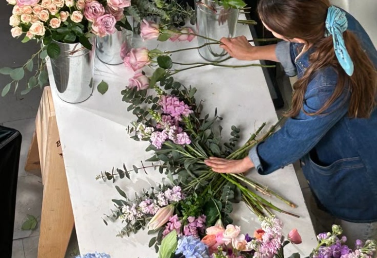 Цветочный магазин с большой проходимостью