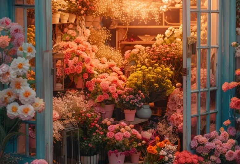 Успешный цветочный магазин в ТОП локации