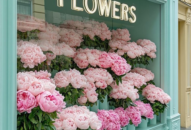 Успешный цветочный магазин в ТОП локации