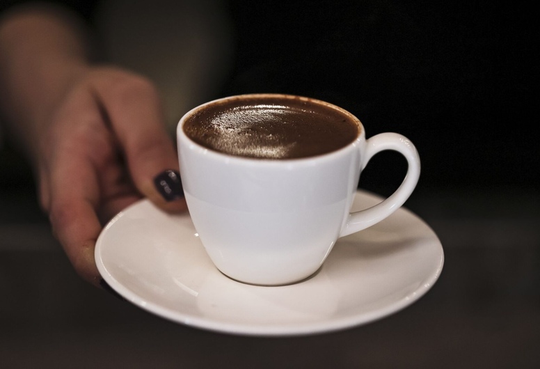 Кофейня на прогулочной улице в центре