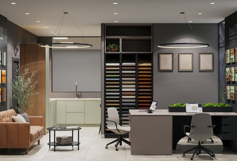 Мебельный салон (шоурум) в торговом центре