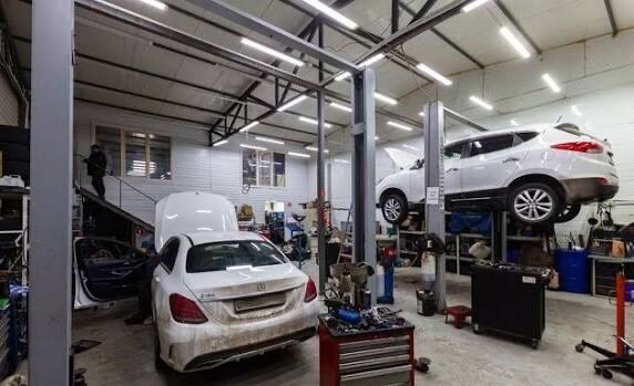 СТО недалеко от кольцевой