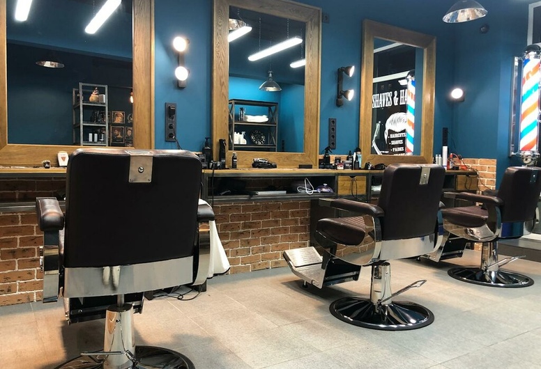 Действующий барбершоп в Октябрьском районе