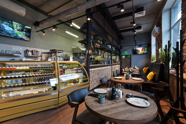 Уютное Кафе в крупном бизнес-центре